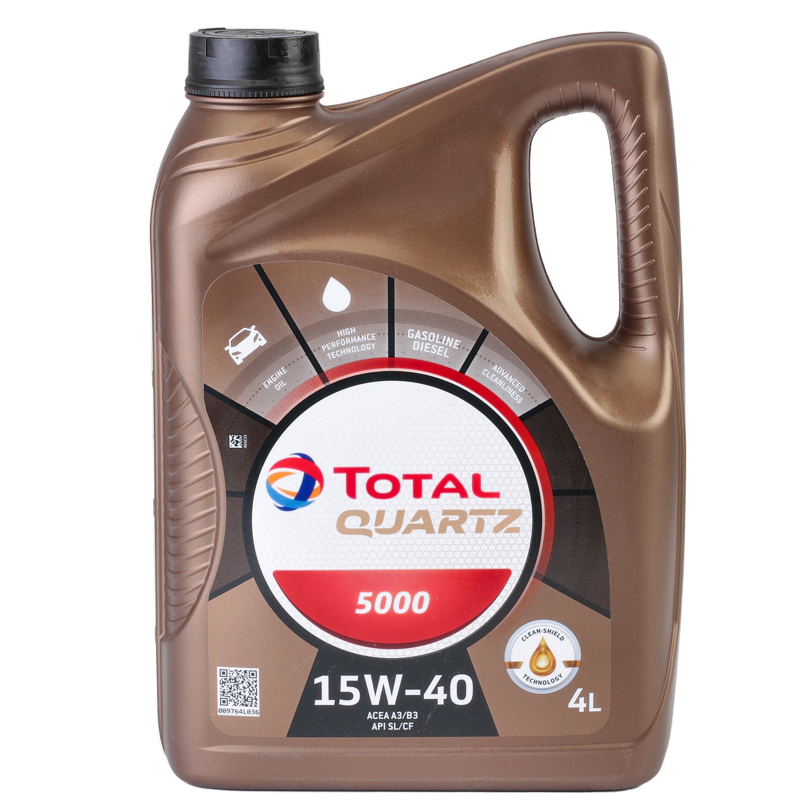 TOTAL QUARTZ 5000 15W40 4L 166482
