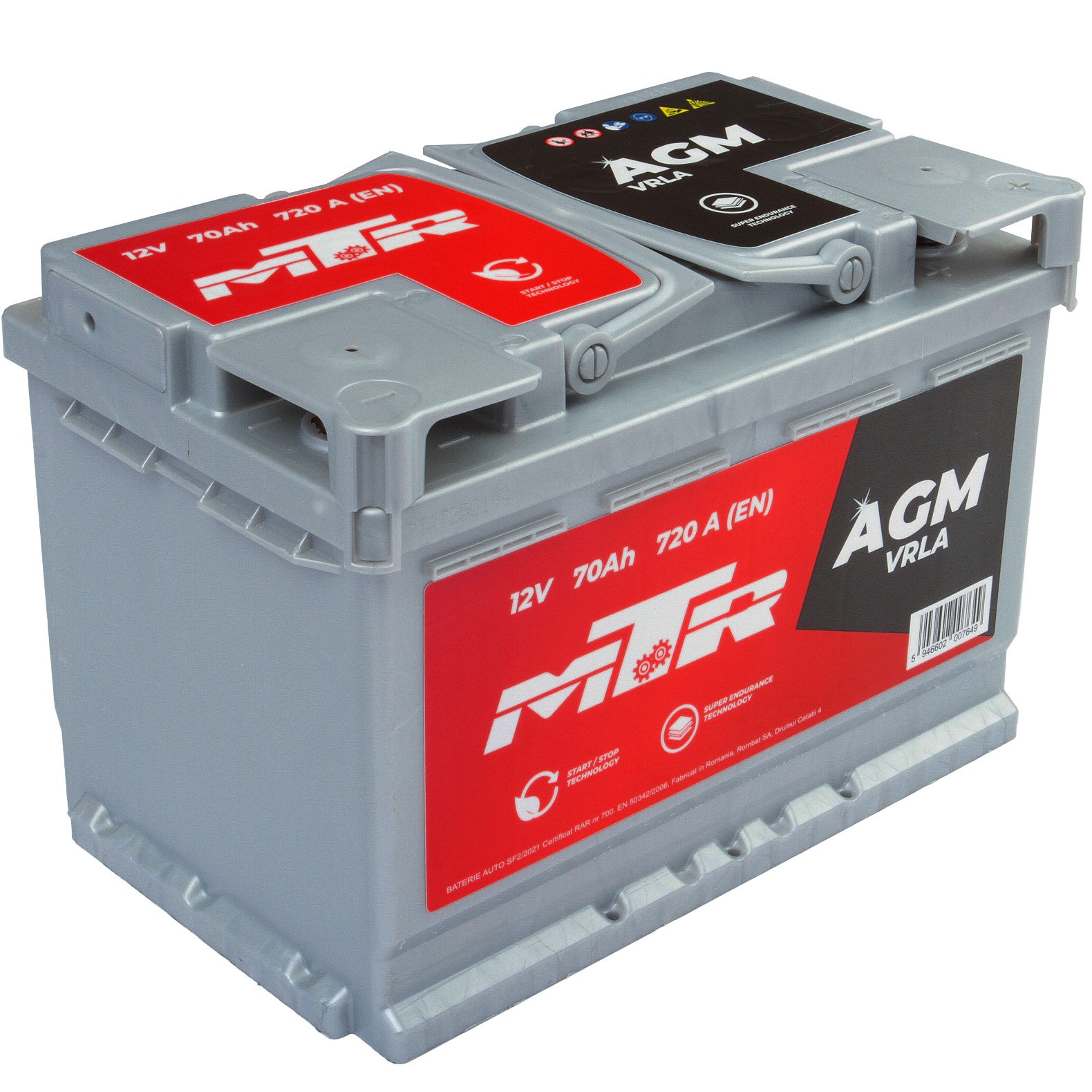 ACUMULATOR MTR AGM-VRLA 70 AH START-STOP 12171770