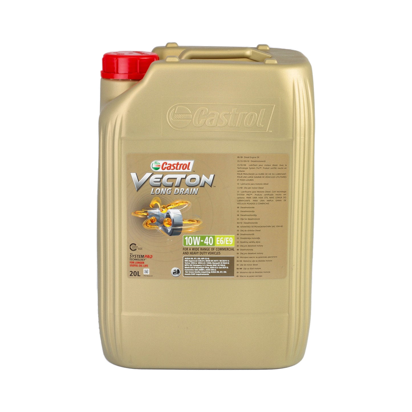 CASTROL VECTON LONG DRAIN 10W40 20L 15B347