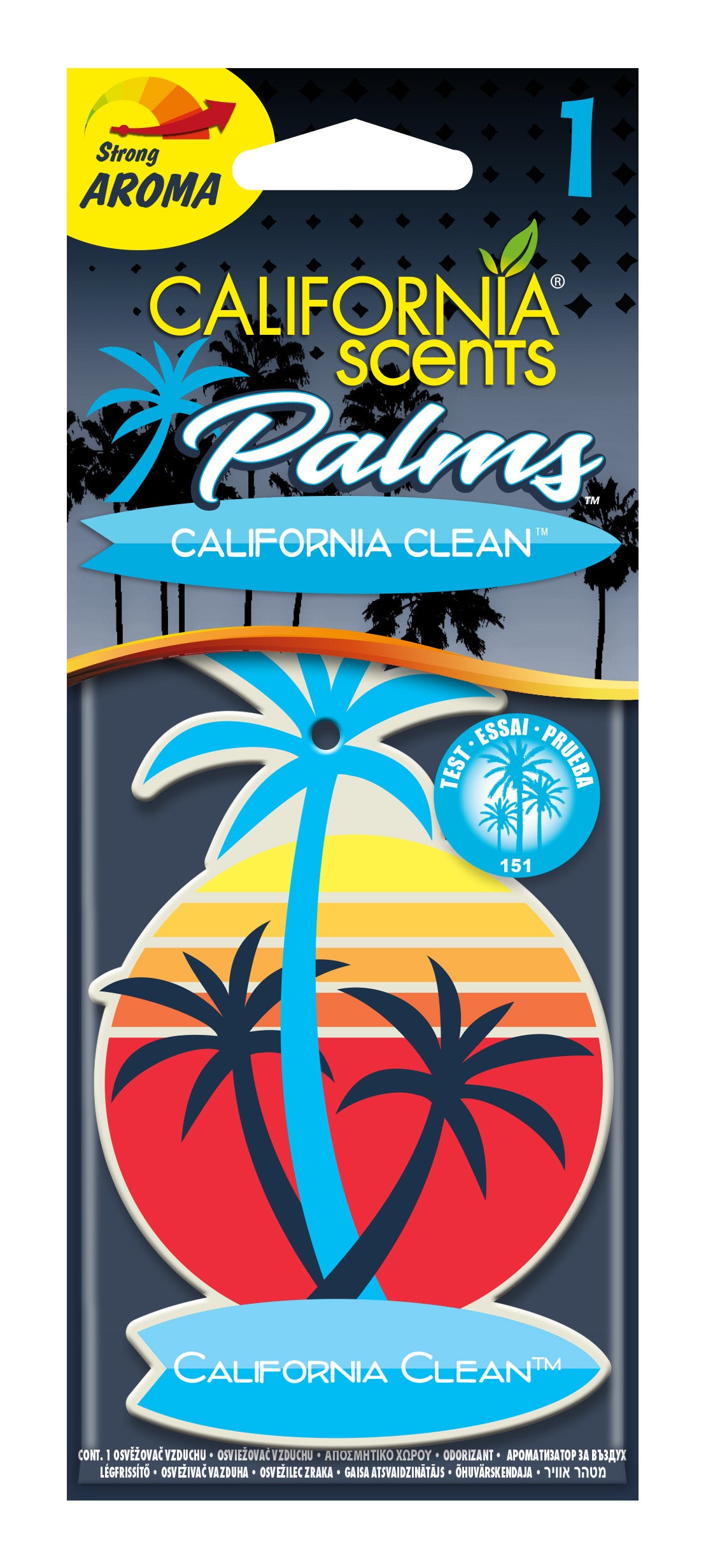 PALMS ODORIZANT CALIFORNIA CLEAN 12174569