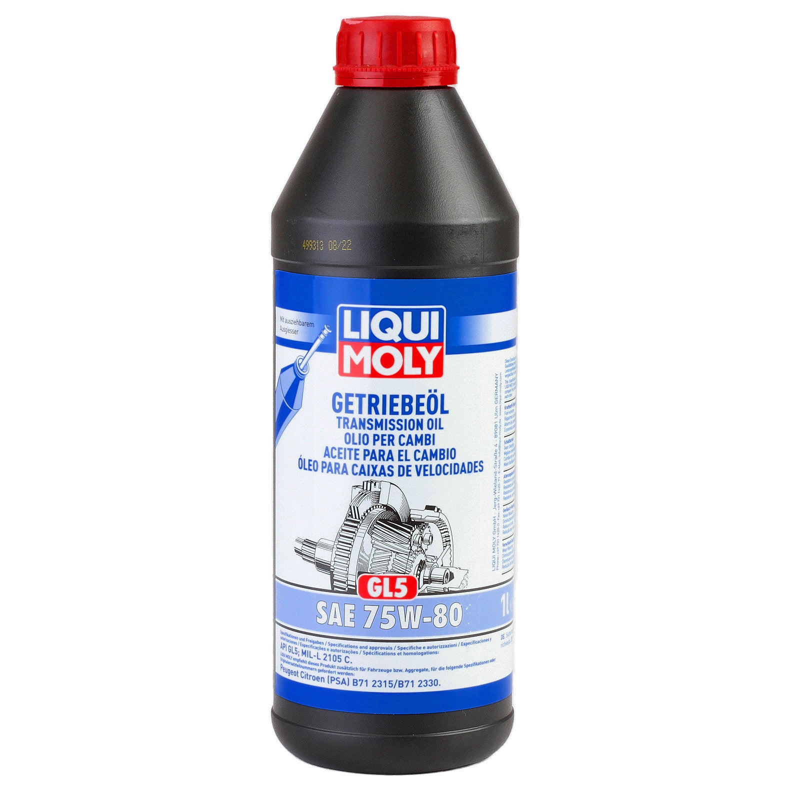 ULEI CUTIE VITEZA 75W80 1L 20463