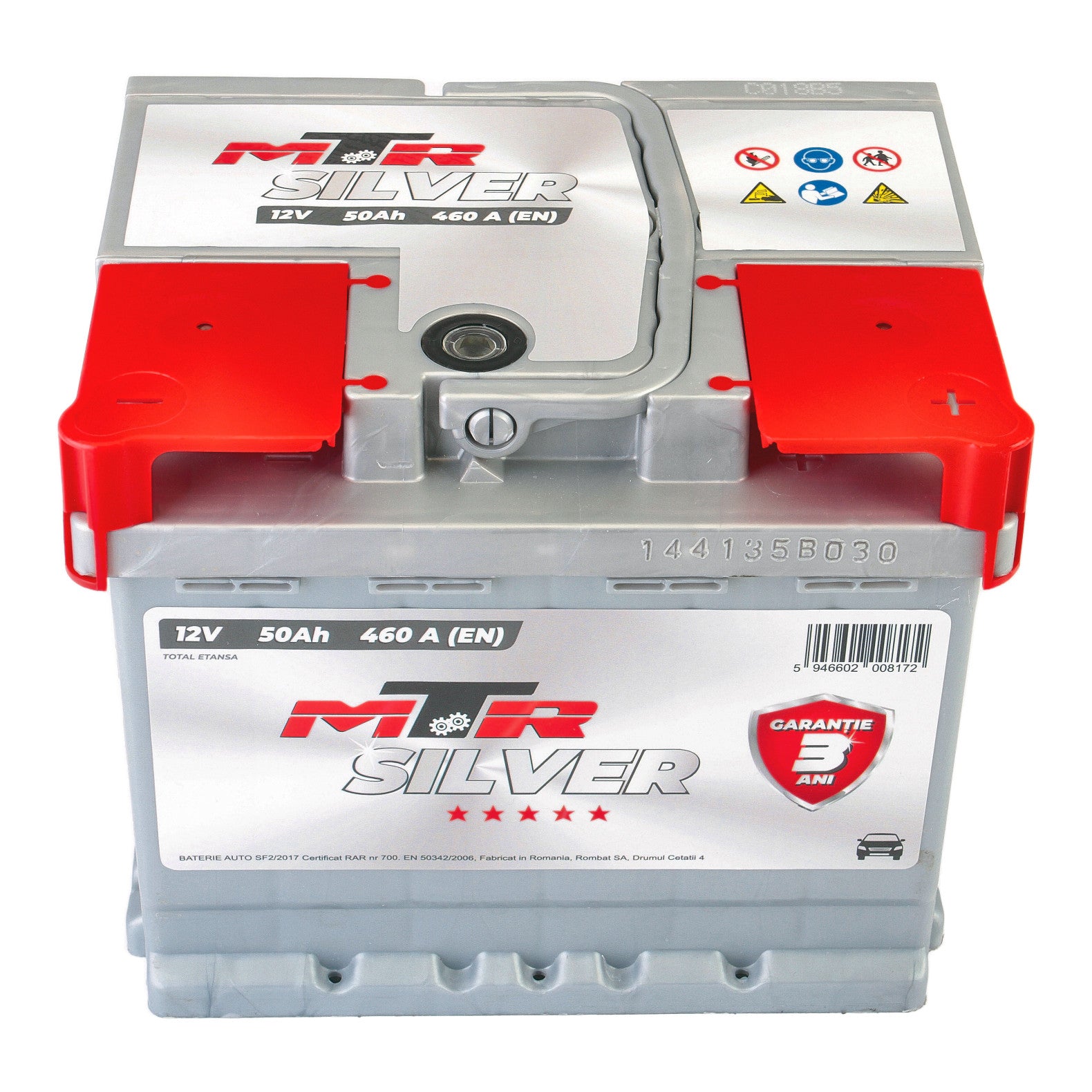 BATERIE MTR SILVER LB1 50AH 460A EN 546002050