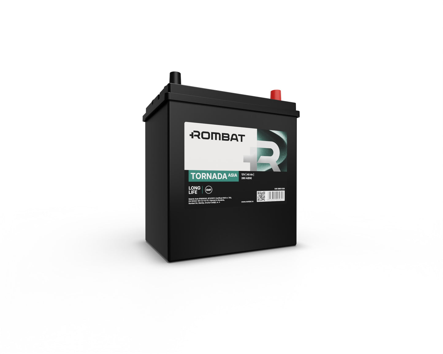 BATERIE TORNADA ASIA 40AH BORNA NORMALA 54036K0030