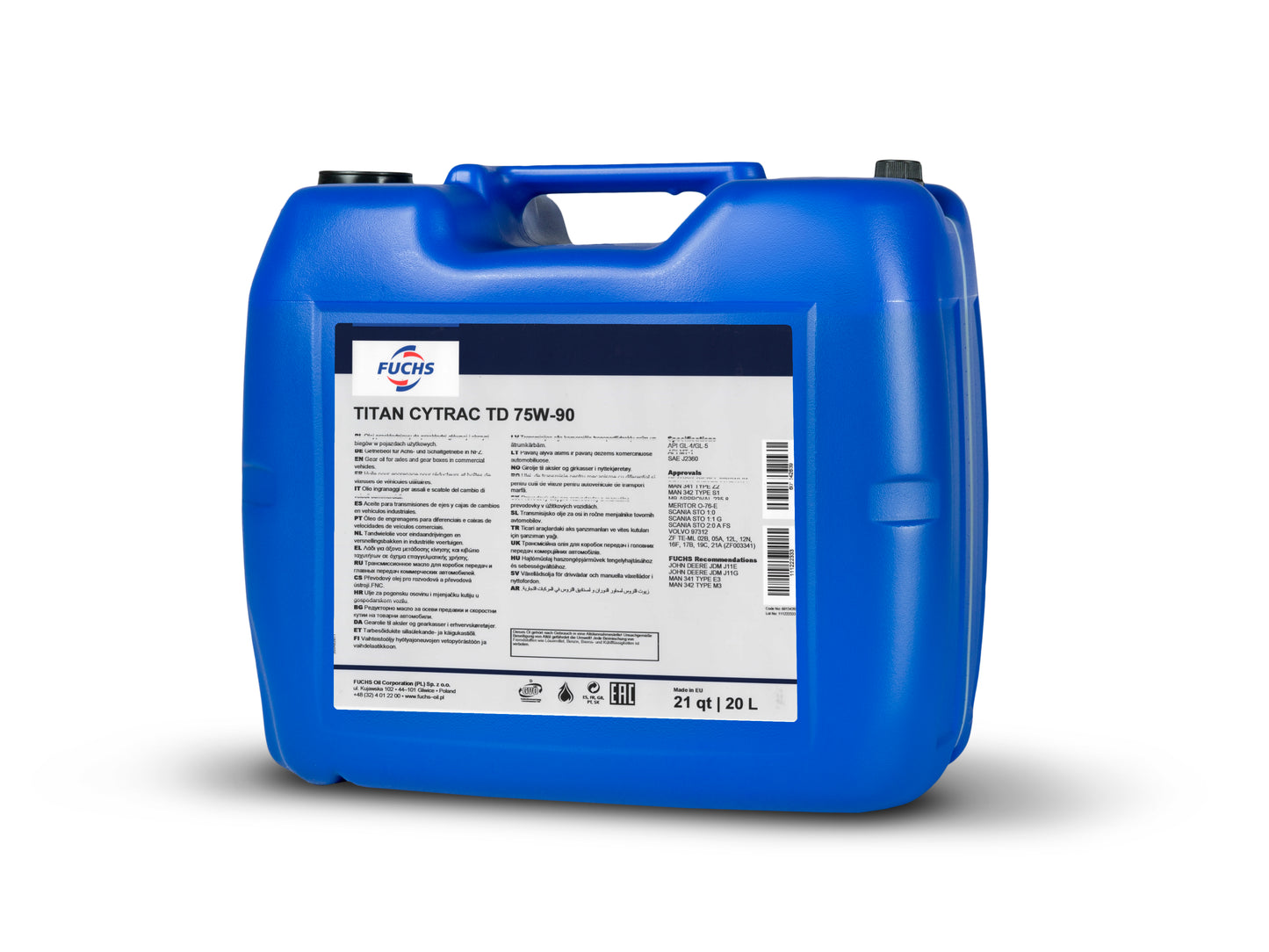 TITAN CYTRAC TD 75W-90 20L 601342639