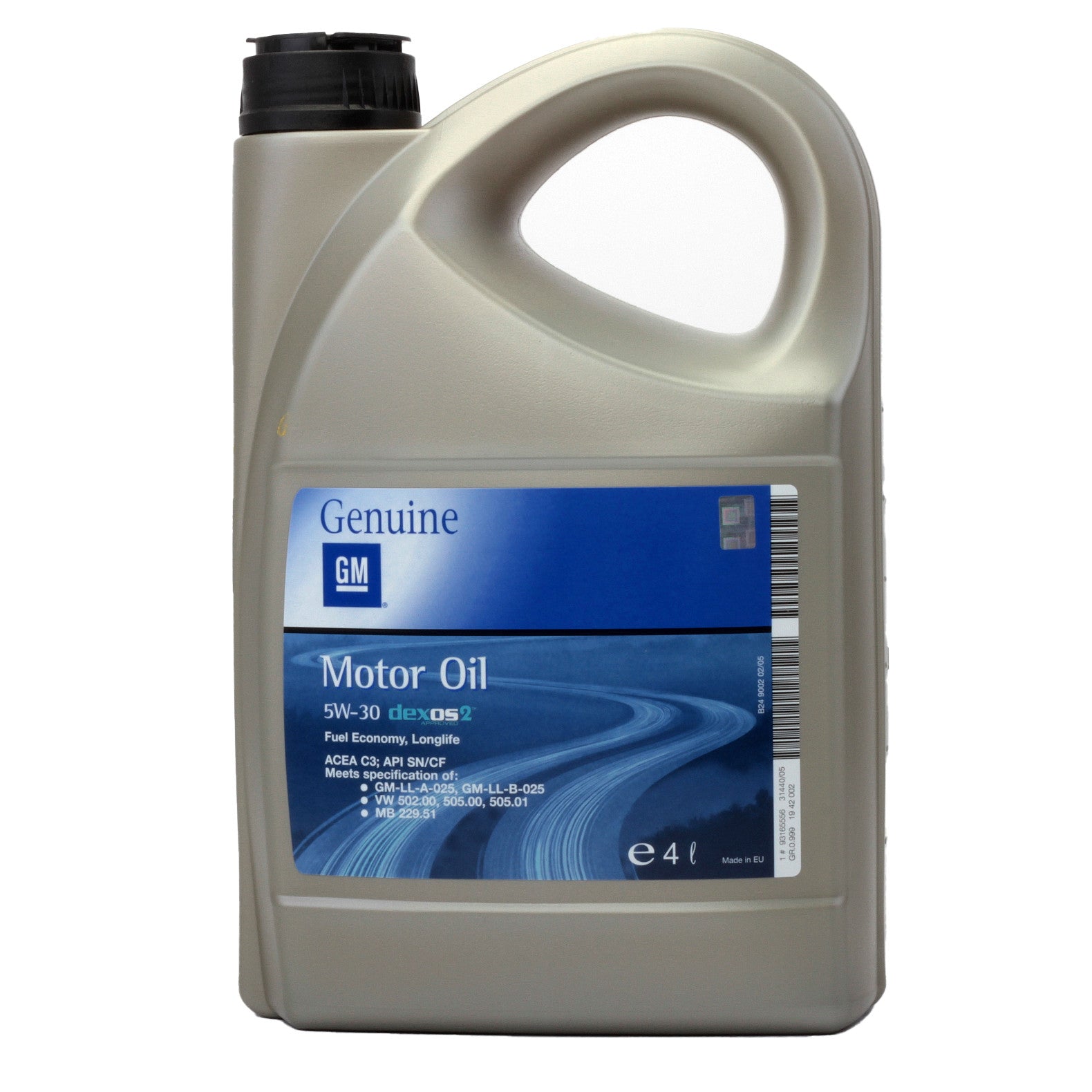 ULEI GM  DEXOS 2  5W30  4L 93165556