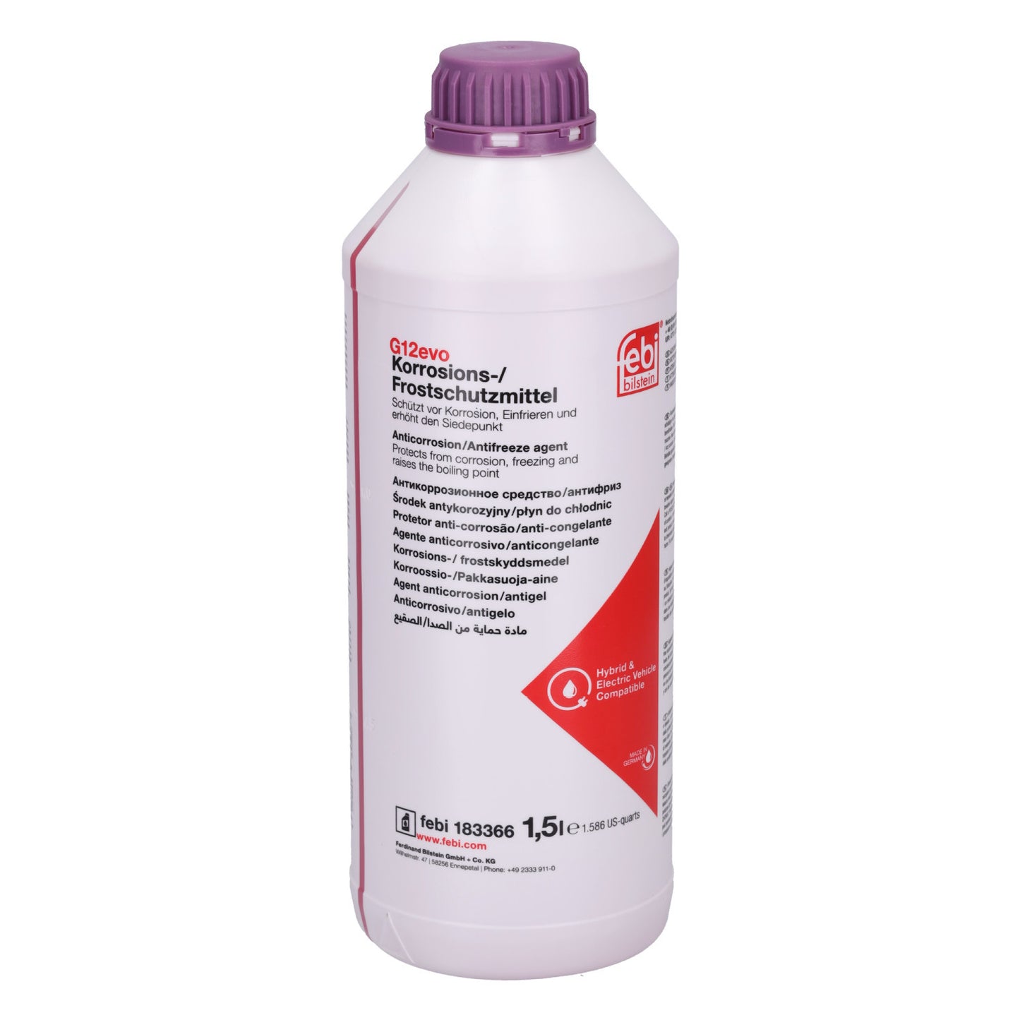 ANTIGEL CON FEBI VIOLET G12 EVO 1.5L 183366