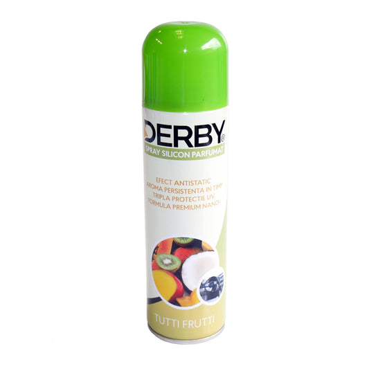 SPRAY SILICON  TUTTI FRUTI 220ML DERBY DBSS105